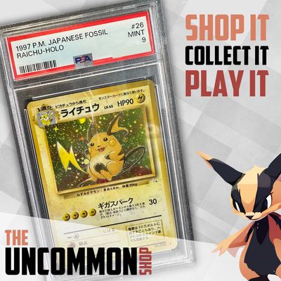 Pokémon Graded Cards - Raichu (MFO) - PSA 9 - JPN