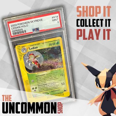 Pokémon Graded Cards - Ledian (SK H14) - PSA 9 - DE