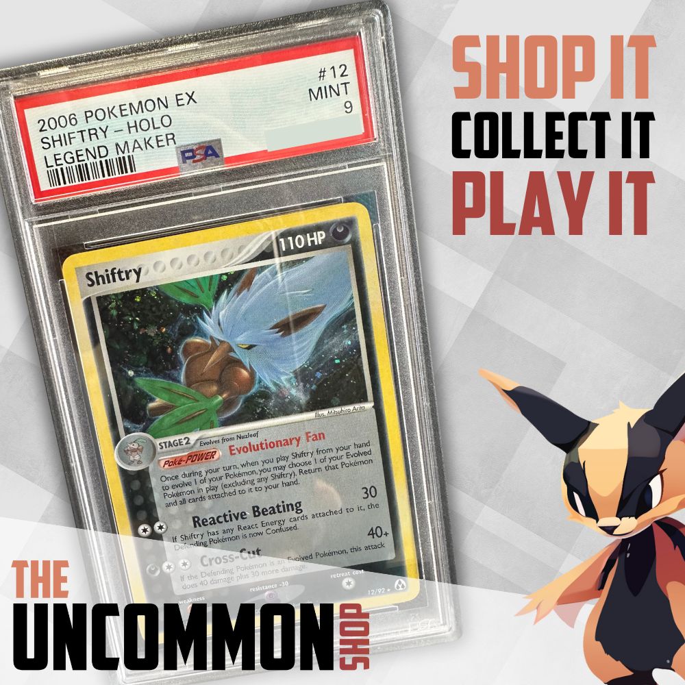Pokémon Graded Cards - Shiftry (LM 12) - PSA 9 - EN