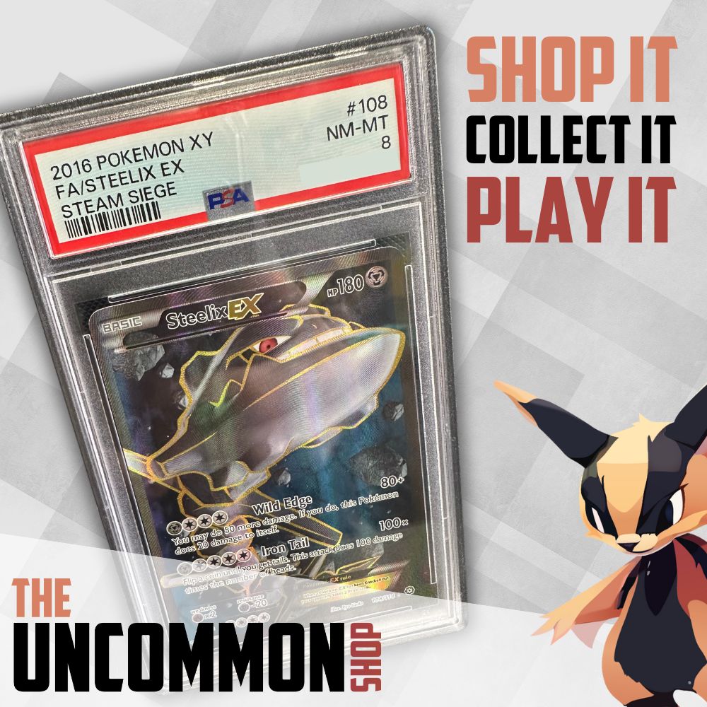 Pokémon Graded Cards - Steelix EX (STS 108) - PSA 8 - EN