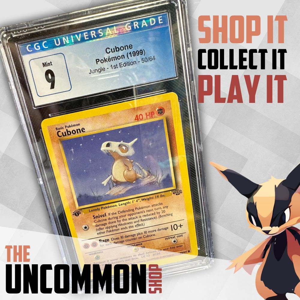 Pokémon Graded Cards - Cubone (JU 50) (1. Edition) - CGC 9 - EN