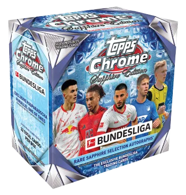Topps Chrome - Sapphire Edition Bundesliga 24/25 - Hobby Box