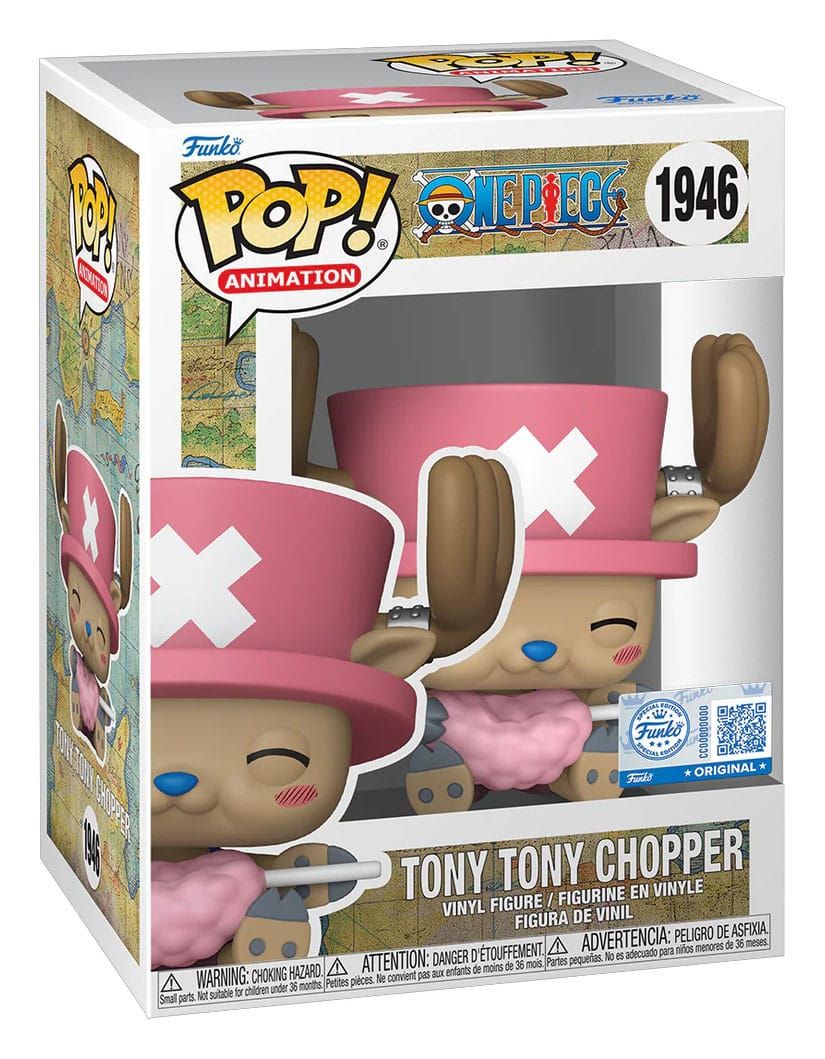 One Piece - Funko POP! - Tony Tony Chopper with Cotton Candy