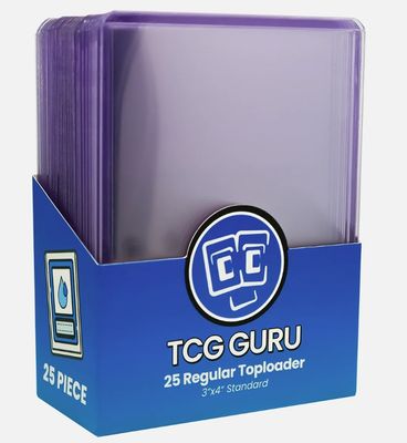 TCG GURU - Regular Toploader 3&quot; x 4&quot;  (25Stk.)