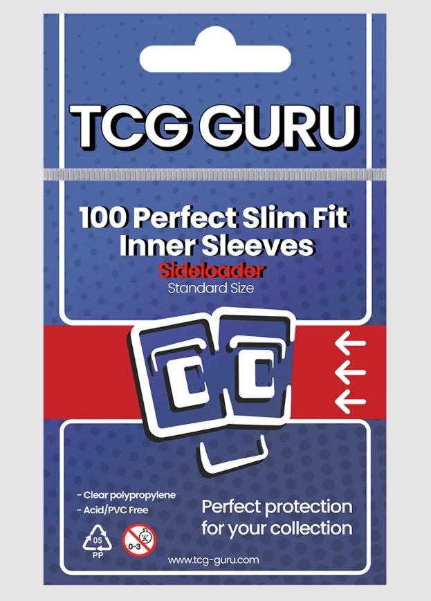 TCG GURU - Perfect Slim Fit Inner Sleeves Sideloading (100Stk.)