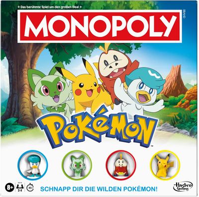 Hasbro - Pokémon Monopoly - DE