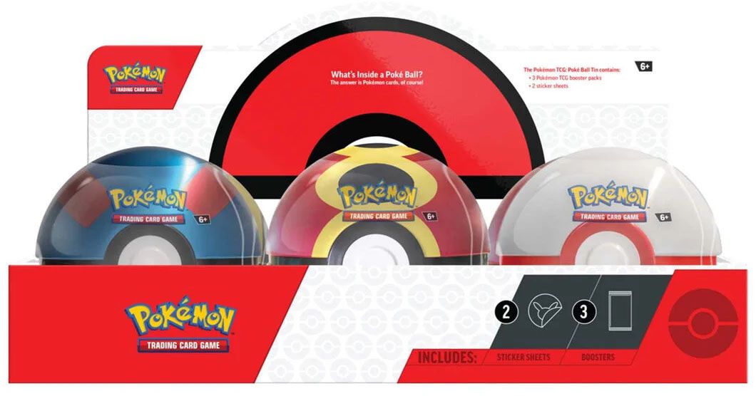 Pokémon - Pokéball Tin Set 2025 (3) - FR