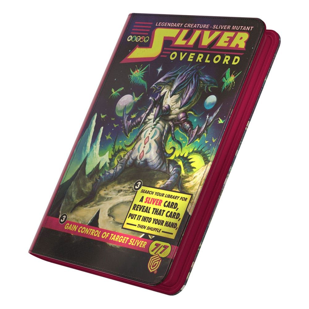 Ultimate Guard - Zipfolio 360 - 18-Pocket Xenoskin - Edge of Eternities - Silver Overlord