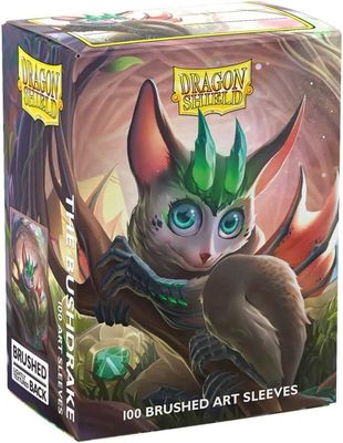 Dragon Shield - Brushed Art Sleeves - The Bushdrake (100)