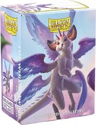 Dragon Shield - Brushed Art Sleeves - The Whiskerwing (100)