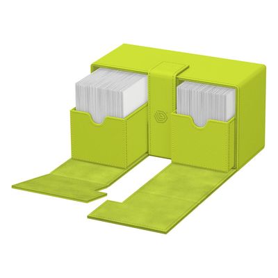 Ultimate Guard - Twin Flip&#39;n&#39;Tray 200+ Xenoskin - Summer Edition 2025 - Lime