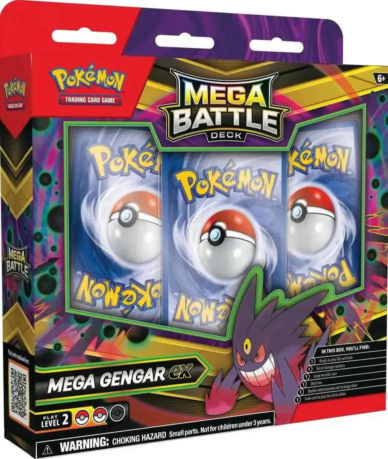 Pokémon - Mega Battle Deck - Mega Gengar ex - DE