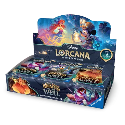 Disney Lorcana - Whispers in the Well - Booster Display - EN