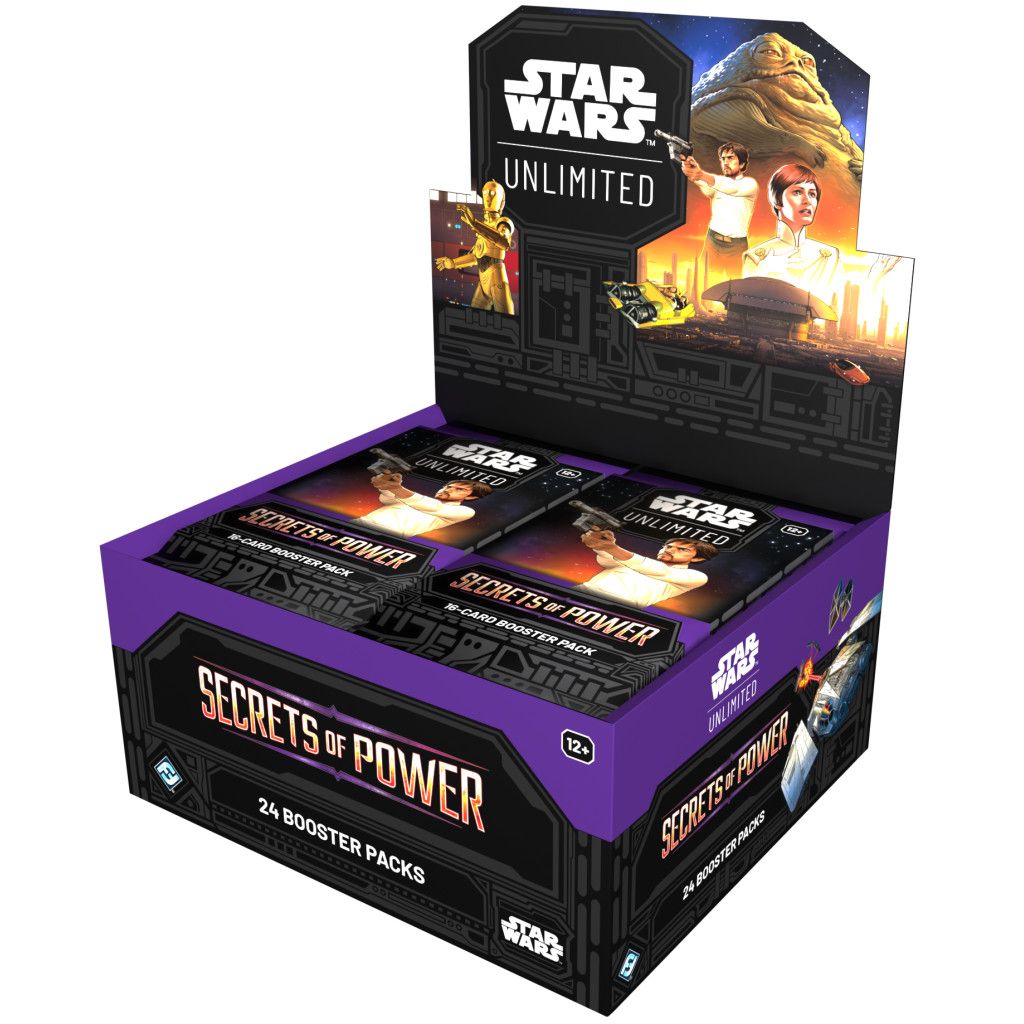 FFG - Star Wars: Unlimited - Secrets of Power - Booster Display - EN