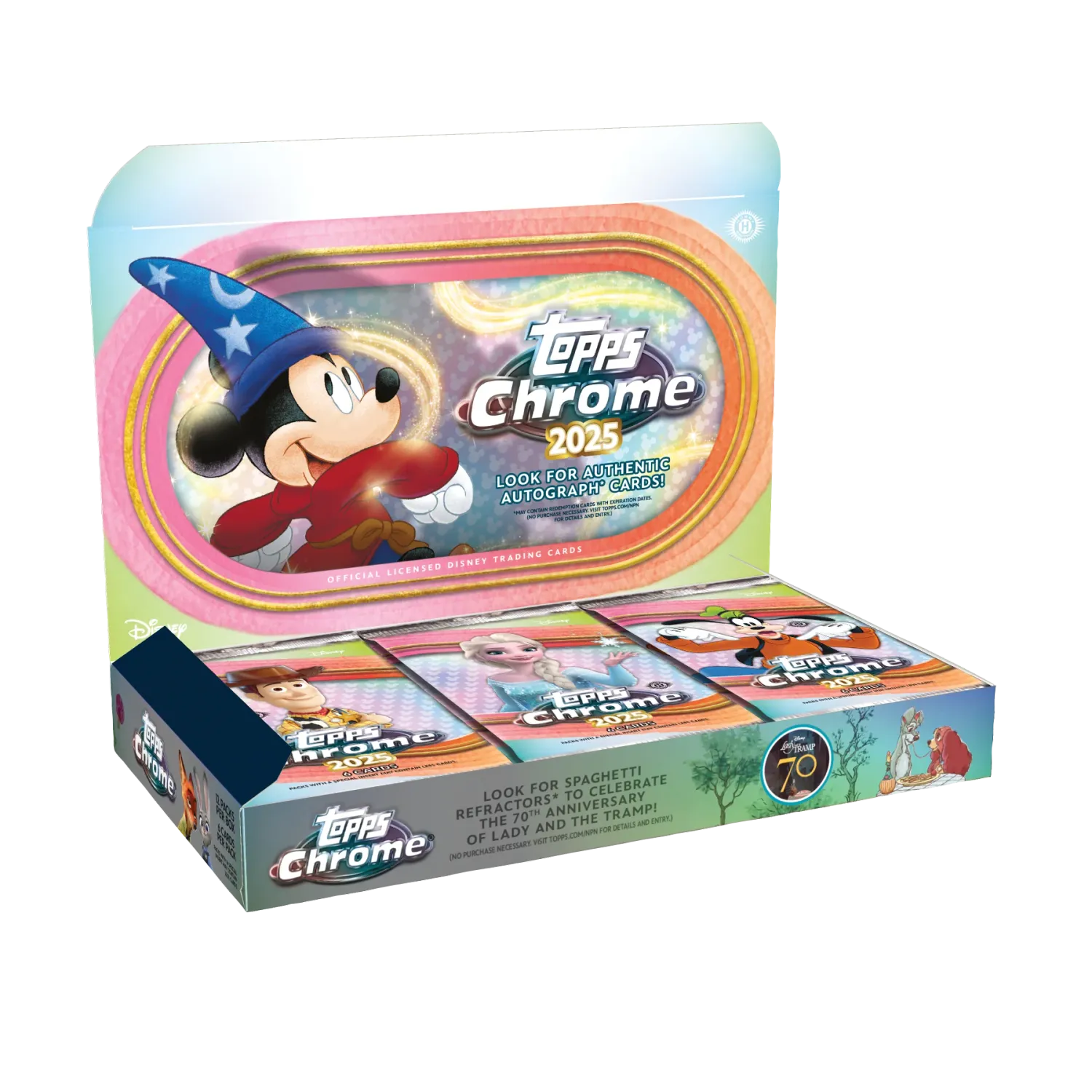 Topps - Chrome Disney - Hobby Box 2025 - EN