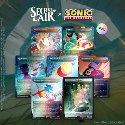 Magic: Secret Lair - Sonic: Turbo Gear - FOIL - EN