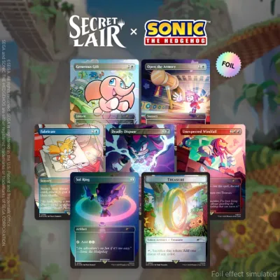 Magic: Secret Lair - Sonic: Chasing Adventure - FOIL - EN