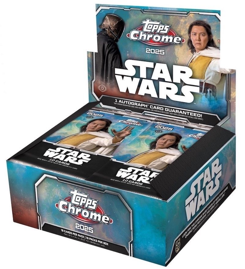 Topps - Chrome Star Wars - Hobby Box 2025 - EN