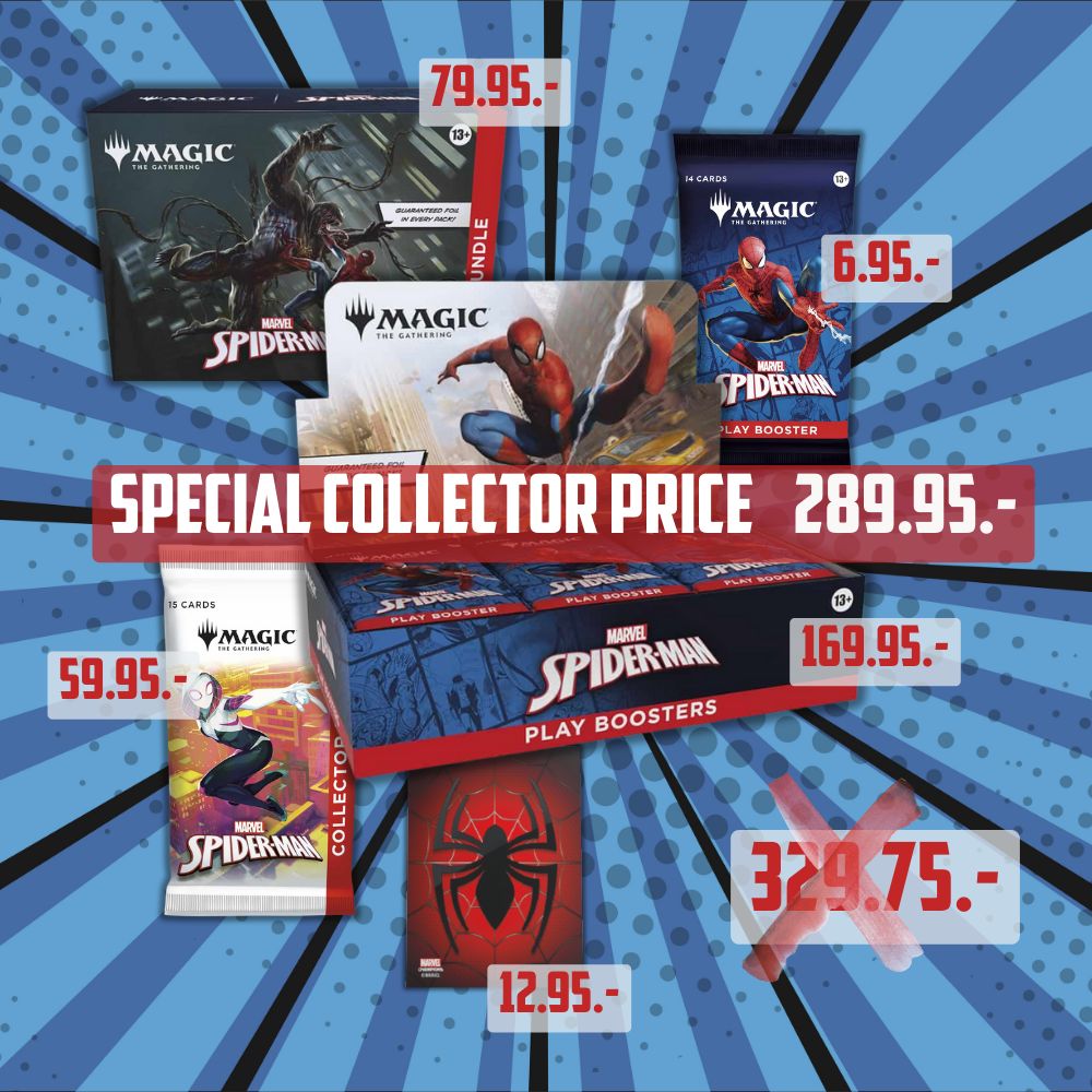 Magic the Gathering - Marvel&#39;s Spiderman - Special Collector Price Bundle - EN
