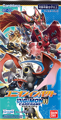 Digimon Card Game - Union Impact (BT-03) - Booster Pack - JPN