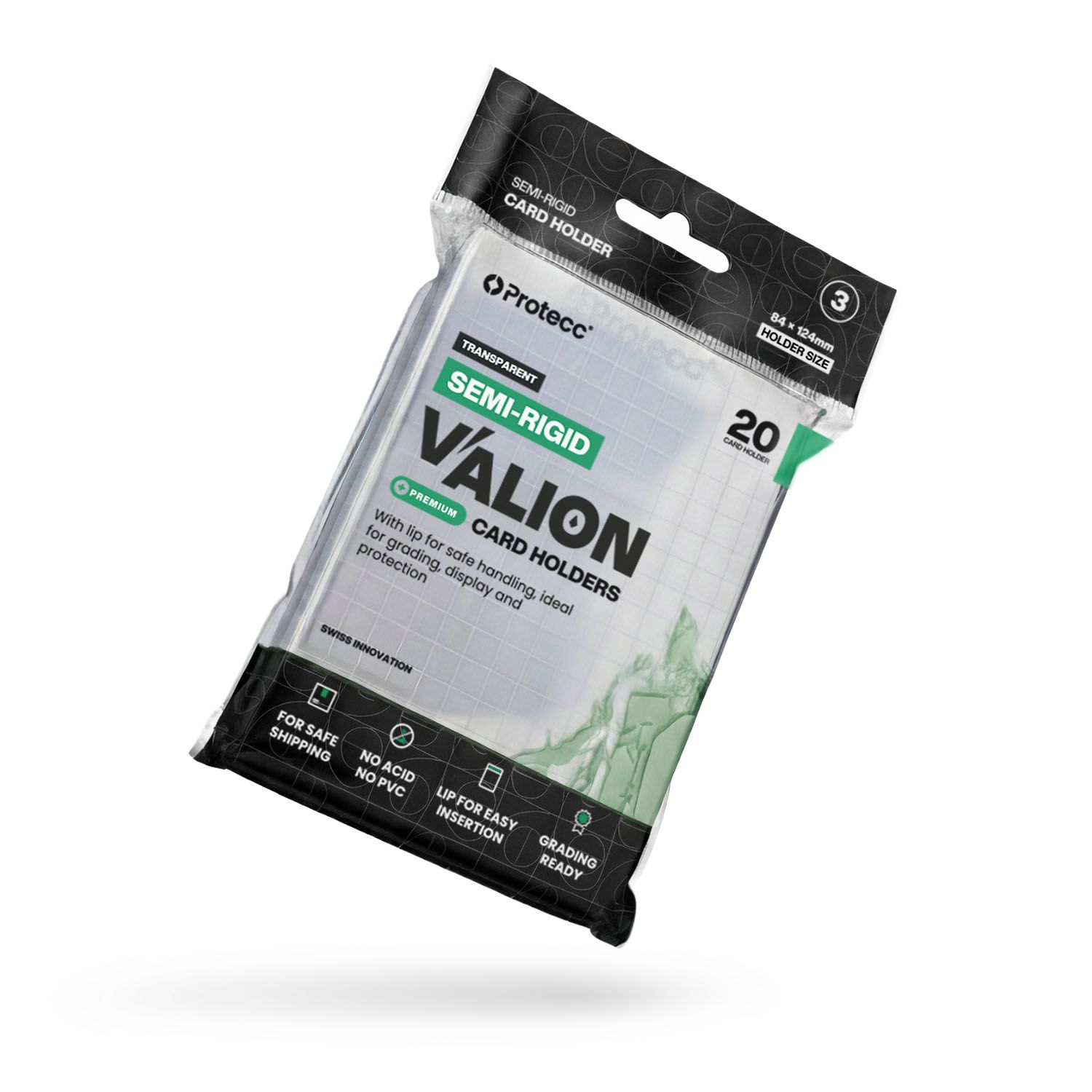 Protecc - Valion - Semi-Rigid - Card Holders - 20Stk.