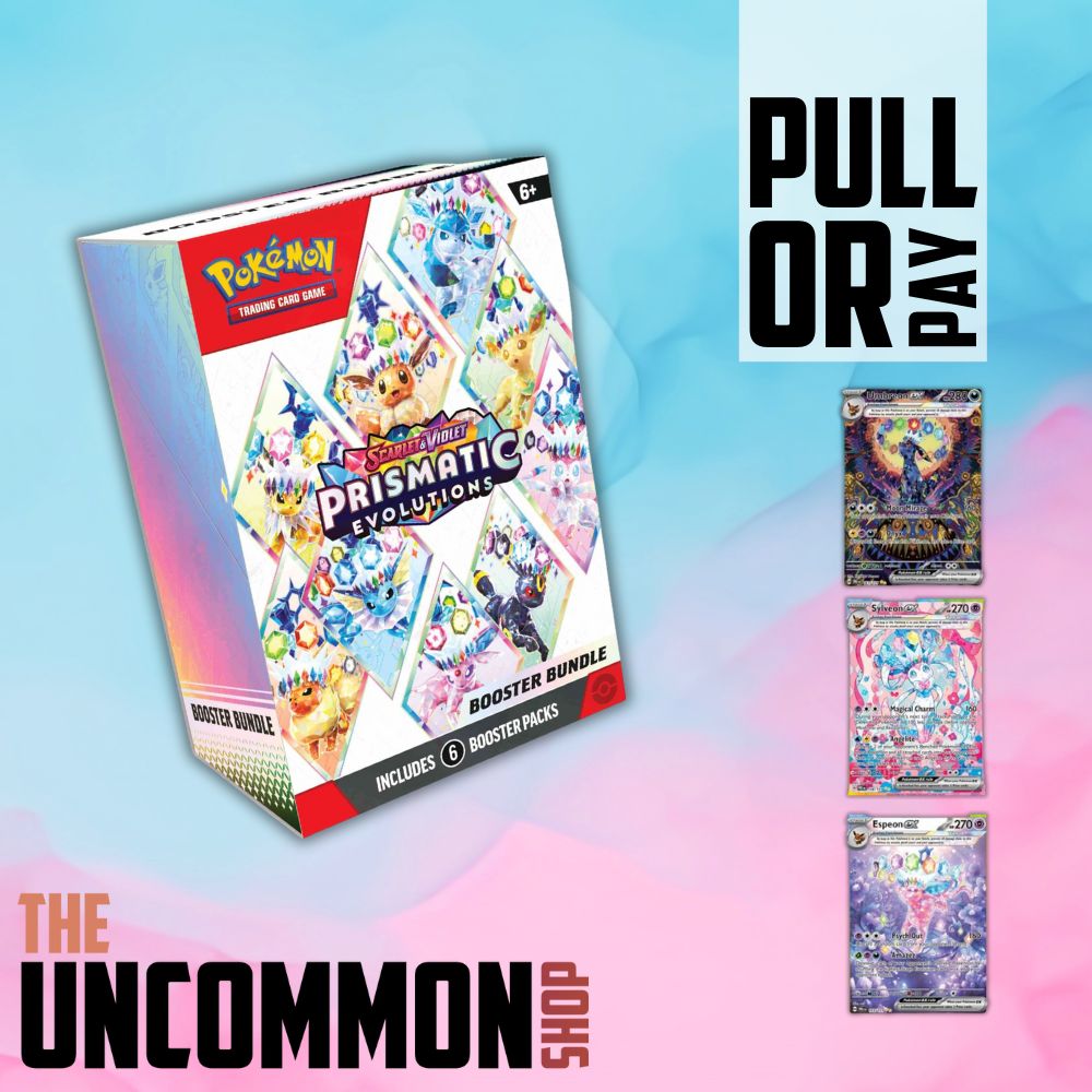 LIVESTREAM - Pull or Pay - SV8.5 Prismatic Evolution - Booster Bundle - EN