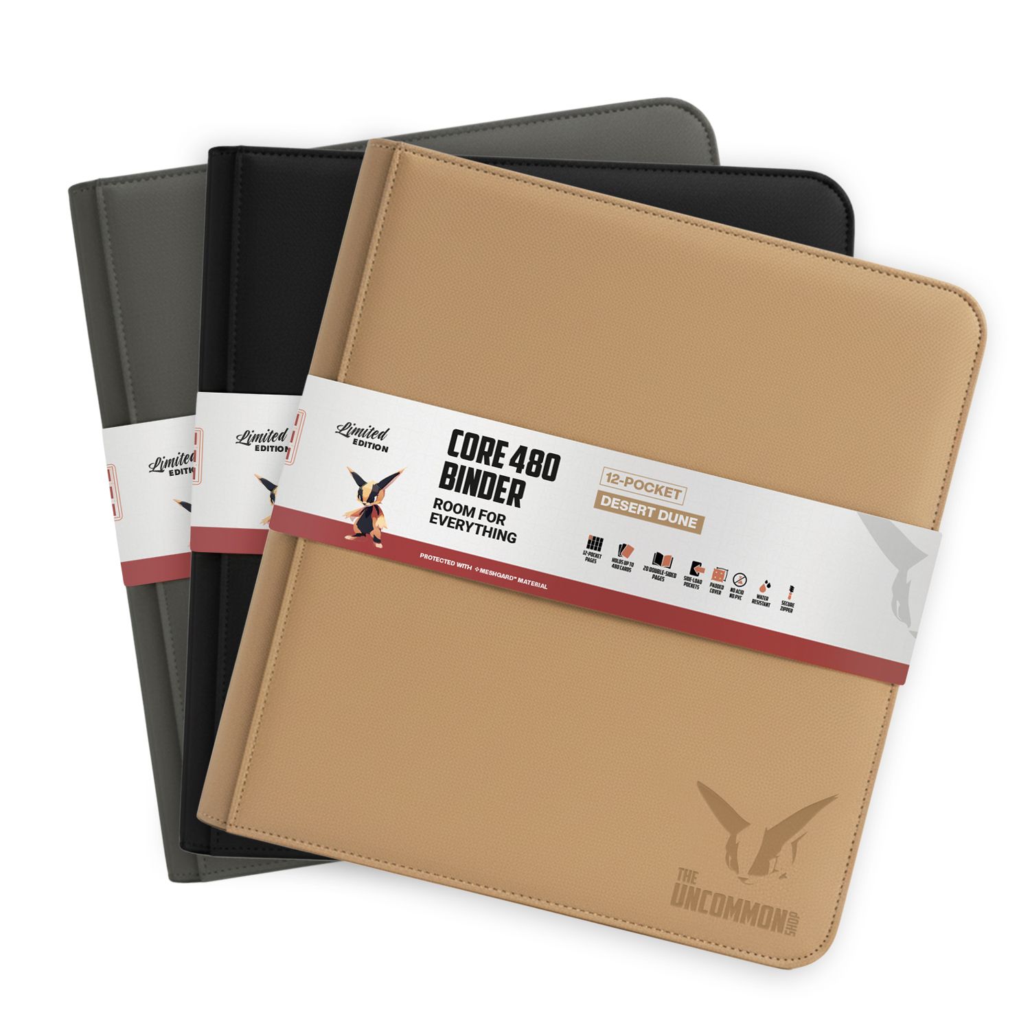 Protecc - The Uncommon Shop - 12-Pocket - Core 480 Binder