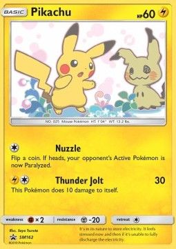 Pikachu (SM 162) - Good - EN