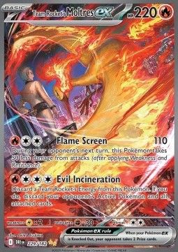 Team Rocket&#39;s Moltres ex (DRI 229) - Near Mint - EN