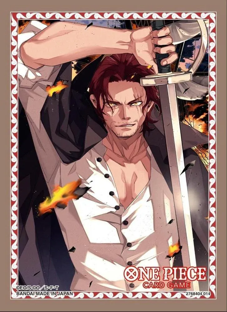 One Piece TCG - Official Sleeves Vol.10 - Shanks (70Stk.)