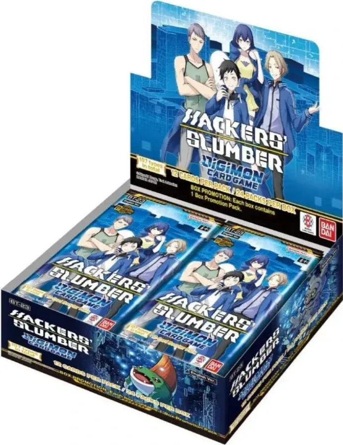 Digimon Card Game - Hackers’ Slumber (BT-23) - Booster Display - EN