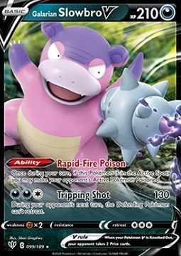 Galarian Slowbro V (DAA 099) - Near Mint - EN
