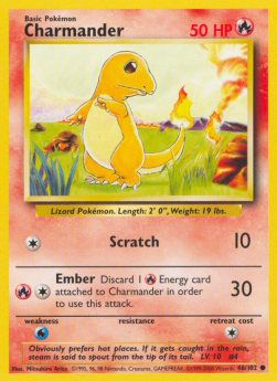 Charmander (BS 46) - PSA10 - EN