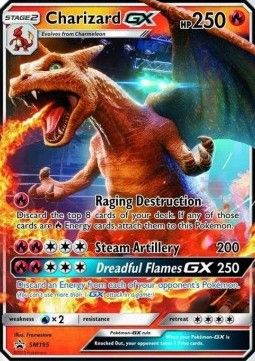 Charizard GX (SM 195) - PSA10 - EN