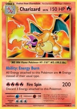 Charizard (EVO 11) - PSA 9 - EN