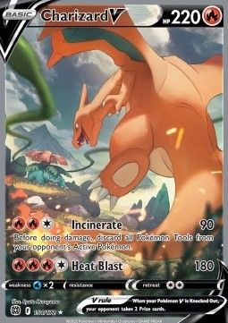 Charizard V (BRS 154) - PSA10 - EN