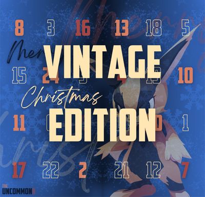 Pokémon - The Uncommon Shop - Aufstellbarer Falt-Adventskalender 2025 - Vintage Edition Pokémon - The Uncommon Shop - Aufstellbarer Falt-Adventskalender 2025 - Vintage Edition