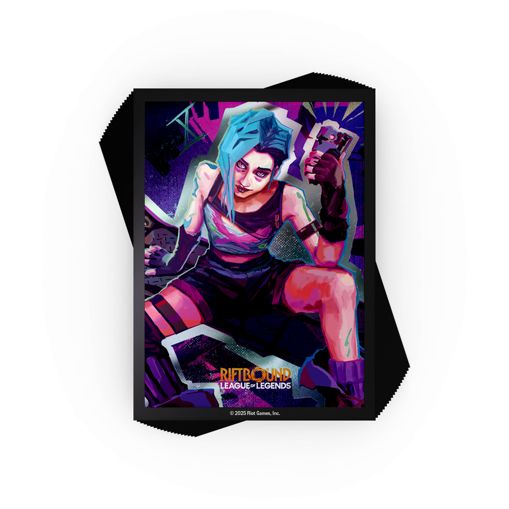 Riftbound: League of Legends TCG  - Origins Jinx - Art Sleeves (100Stk.)