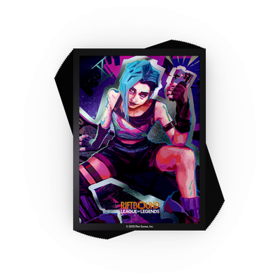 Riftbound: League of Legends TCG  - Origins Jinx - Art Sleeves (100Stk.)