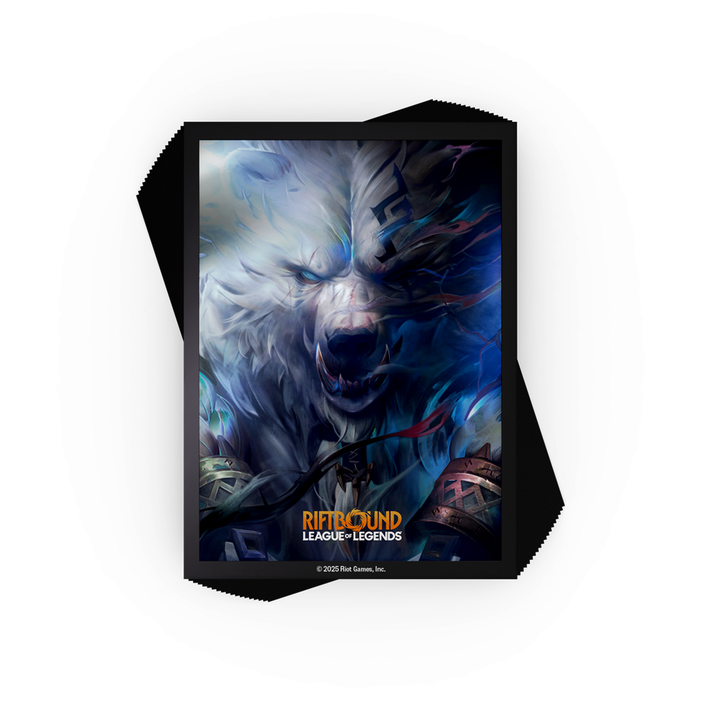 Riftbound: League of Legends TCG  - Origins Volibear - Art Sleeves (100Stk.)