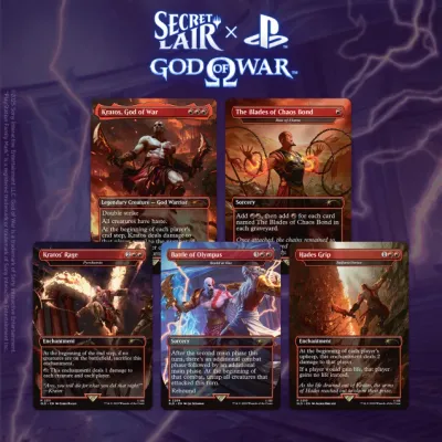 Magic: Secret Lair x PlayStation - God of War: Greek - EN