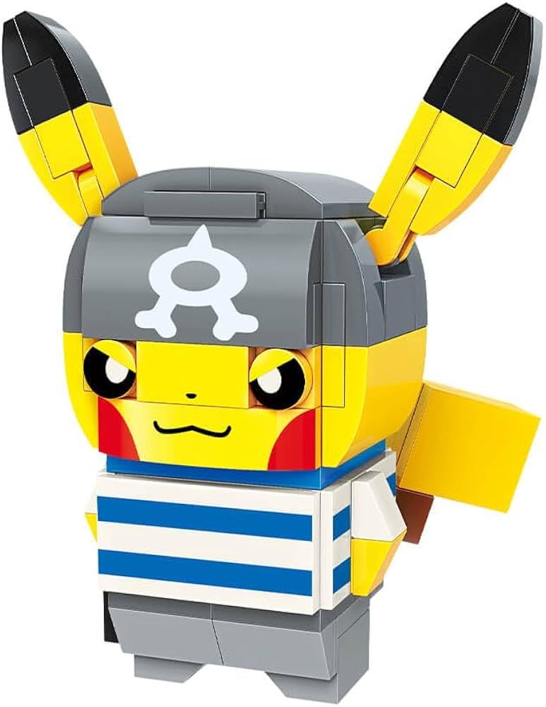 QMAN - Keeppley - Pikachu Team Aqua KUPPY