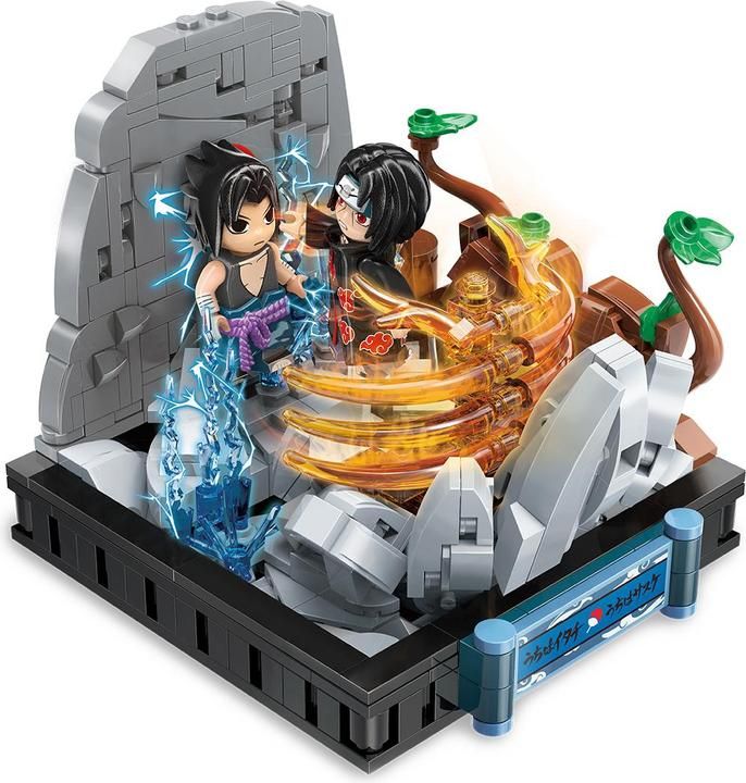 QMAN - Keeppley - Diorama Battle of the Uchiha Brothers