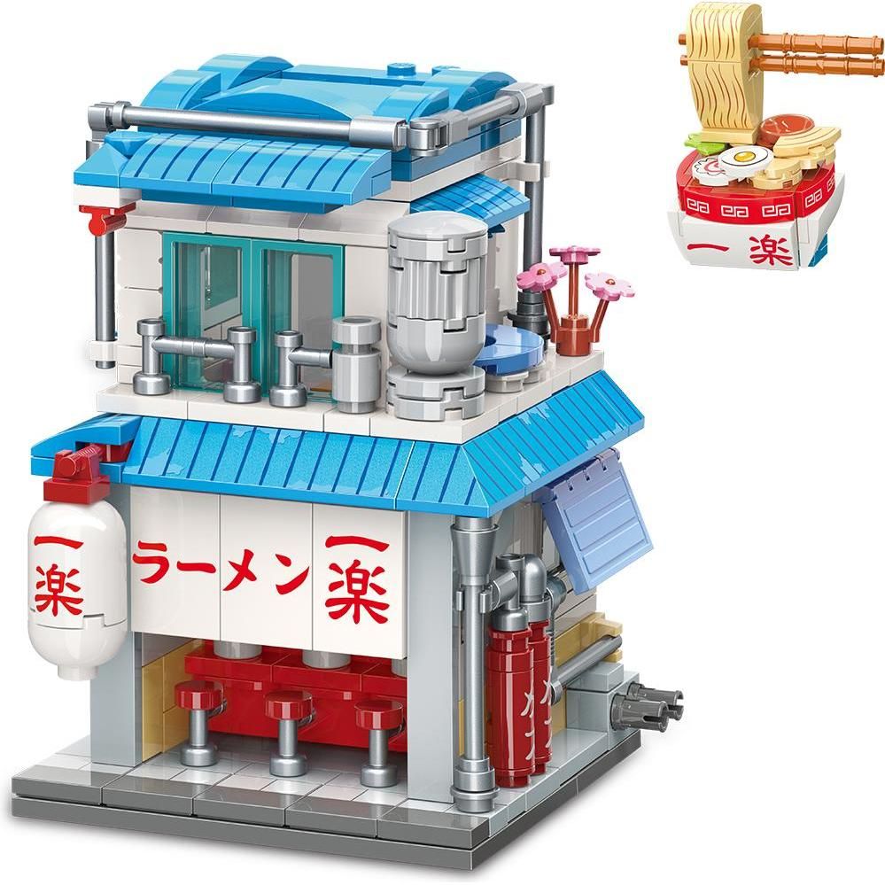 QMAN - Keeppley - Naruto Streetview Series - Yi Le Ramen Building