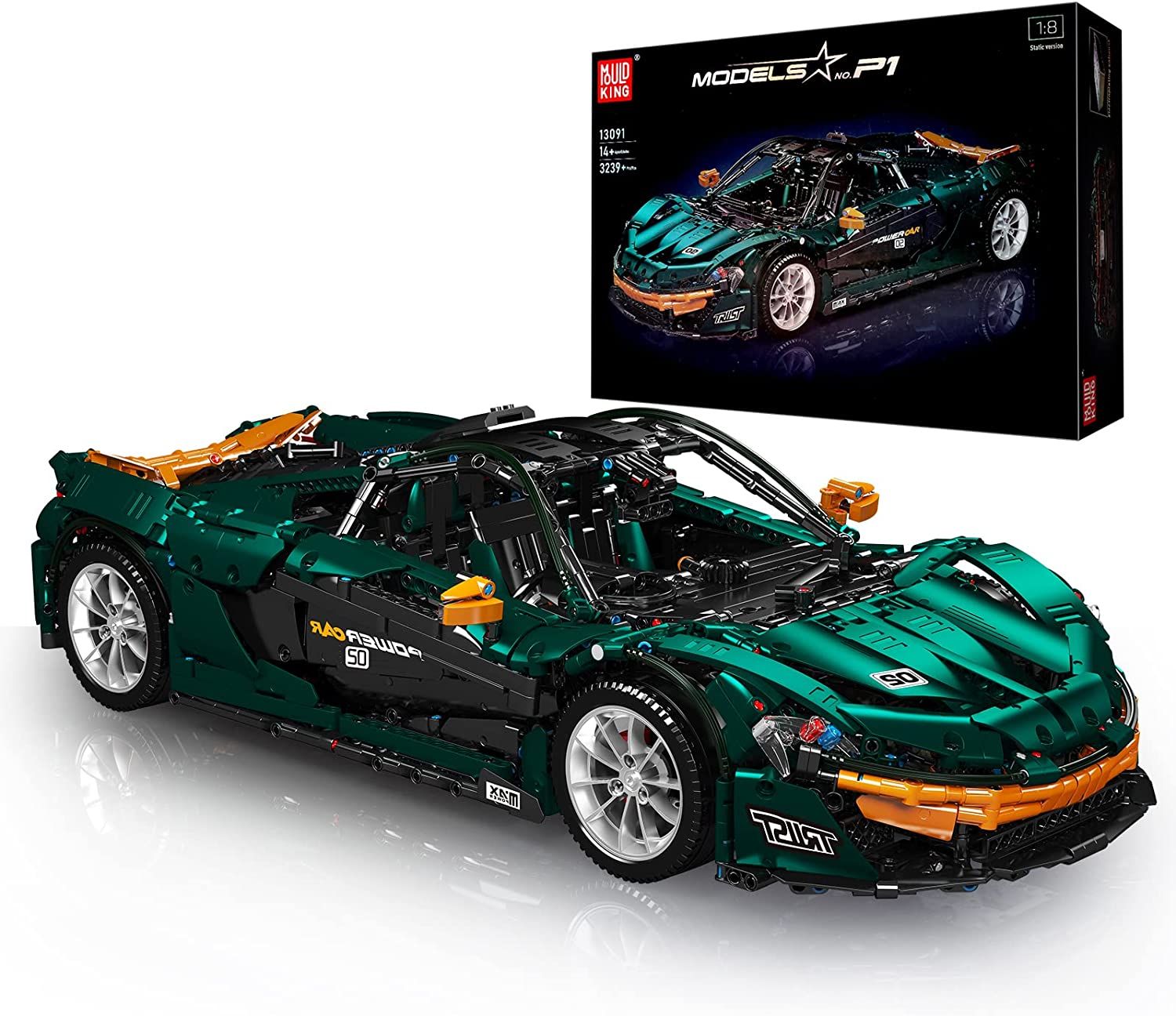 Mould King - P1 Hypercar Green