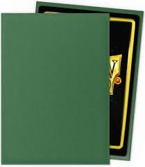 Dragon Shield - MATTE Standard Sleeves - Forest Green Non-Glare