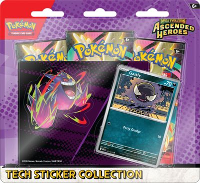 Pokémon - Mega Evolution - Ascended Heroes ME2.5 - Mega Genagar - Tech Sticker Collection - EN