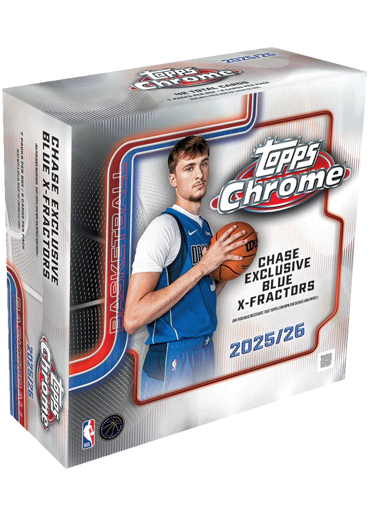 Topps Chrome - Basketball 2025/26 - Mega Box - EN