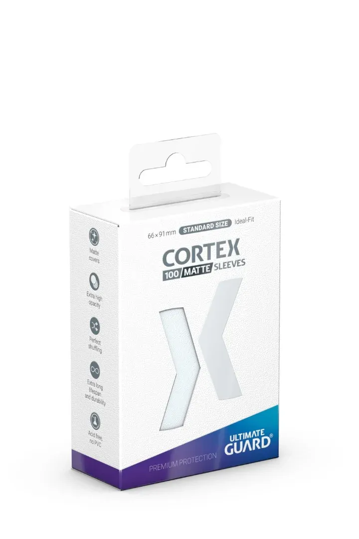 Ultimate Guard - Cortex Sleeves Standard Size MATTE- Transparent