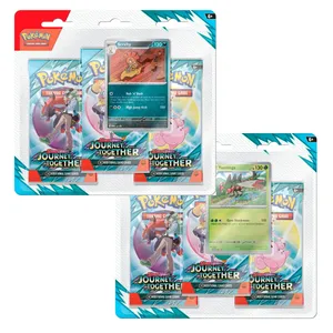 Pokémon - Scarlet and Violet - SV09 Journey Together - 3-Pack Blister Set - DE